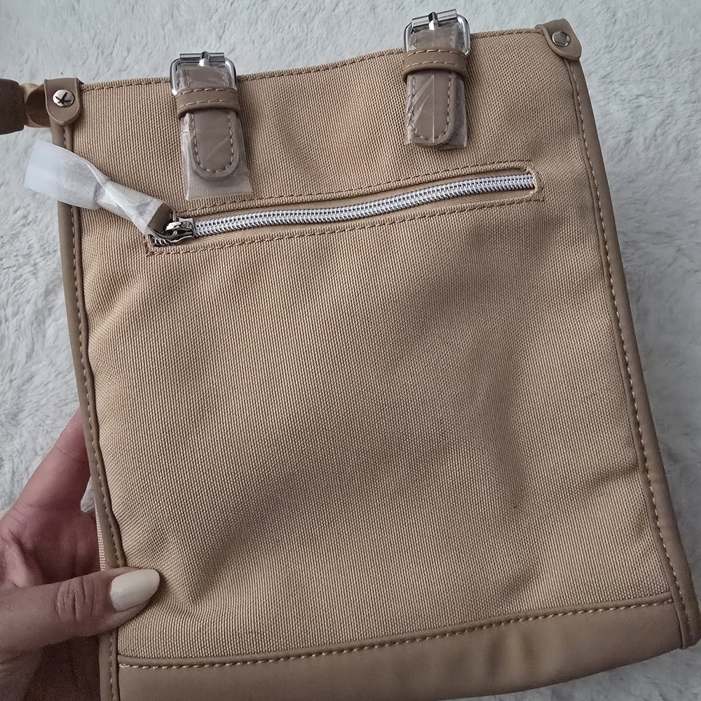 Disney The Park Bag - Beige Canvas Crossbody - Picture 2 of 6